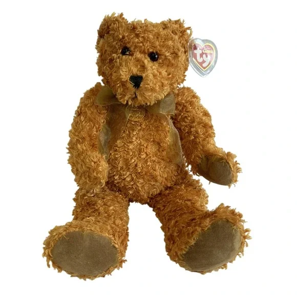 2002 Ty Classic Teddybearsary 100th Anniversary Teddy‎ Bear Plush Stuffed Animal