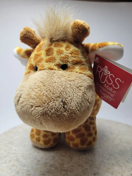 Russ Berrie Vintage Baby Giraffe Plush 7