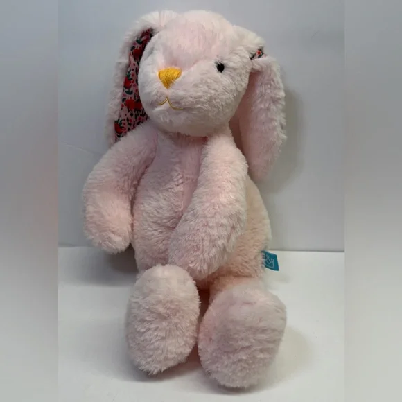 Soft Pink Plush Bunny Stuffed Manhattan Toy Company‎ 15”