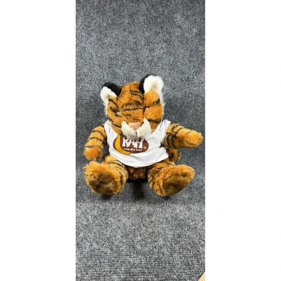 Deroma Tiger Plush Rowan After Hours RAH Shirt Stuffed Animal Made in Italy