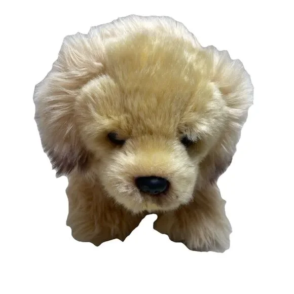 Bearington Collection Golden Retriever Puppy Dog Plush 12
