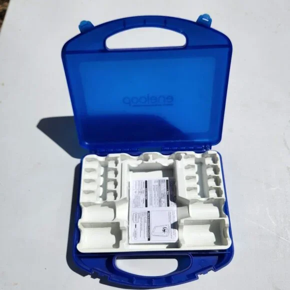 Sanyo Eneloop Battery and Charger Storage Case Batteries Organizer Hard Case