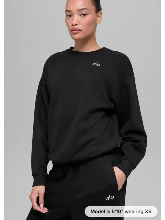 Alo yoga accolade Crewneck Sweater nwt size large
