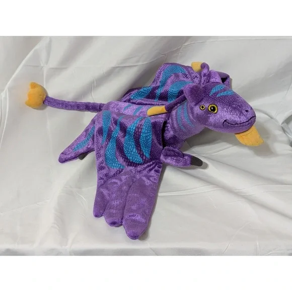 Disney Parks Pandora The World of Avatar Banshee Purple Plush Ikran Toy