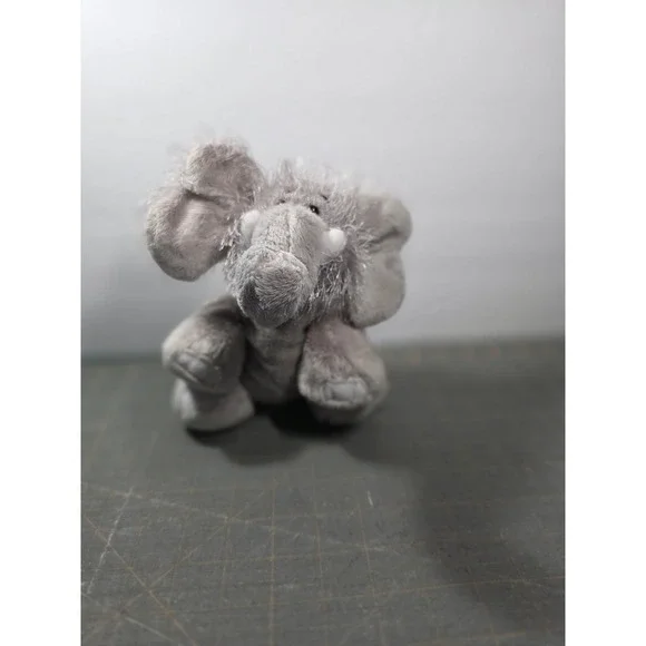 Ganz Webkinz Elephant Grey Fuzzy Plush Stuffed Animal HM007 Small