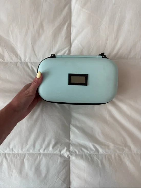 Light Blue Hard Shell Peptide Travel Case