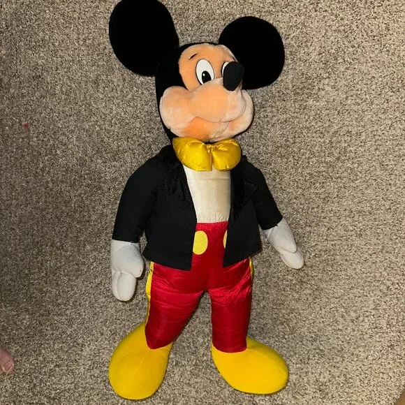 Vintage Walt Disney Mickey Mouse Plush 26