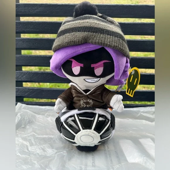 NWT Glitch Productions Murder Drones Uzi & Spaceship Kart Plush‎ Figure Set