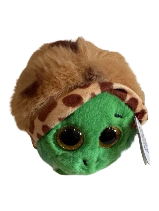 TY Puffies Beanie Balls Plush CRUISER the Turtle 3 inch Stuffed Toy