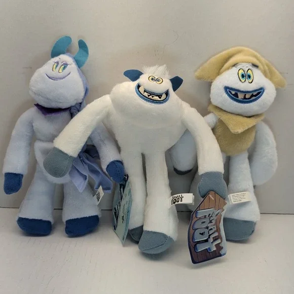 Smallfoot Plush Toy Set Migo Meechee Gwangi Warner Bros Toy Factory 10