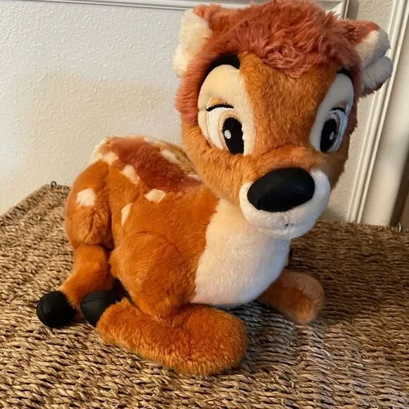 Vintage Early Disney Bambi 14 inch Plush Deer