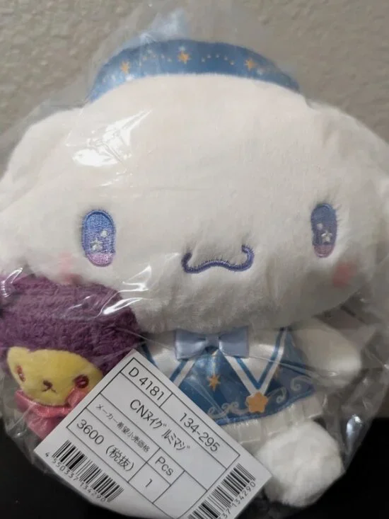 [New] Cinnamoroll Plush Magical Starry Wizard Sanrio Hello Kitty Kawaii Japan