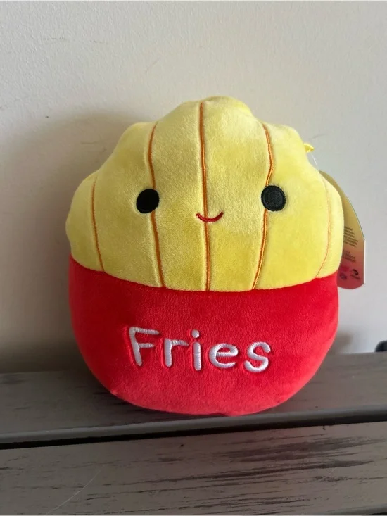 Floyd The French Fries Squishmallows Plush Toy 8” NWT