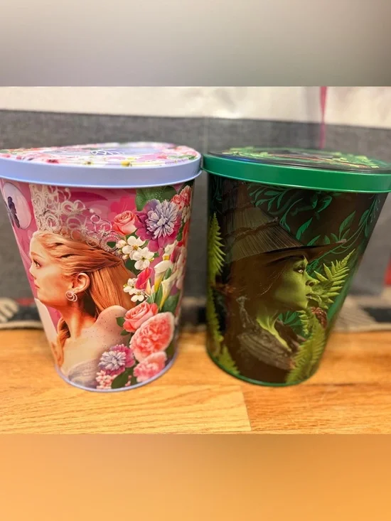 Glinda & Elphaba Wicked For Good Popcorn Buckets