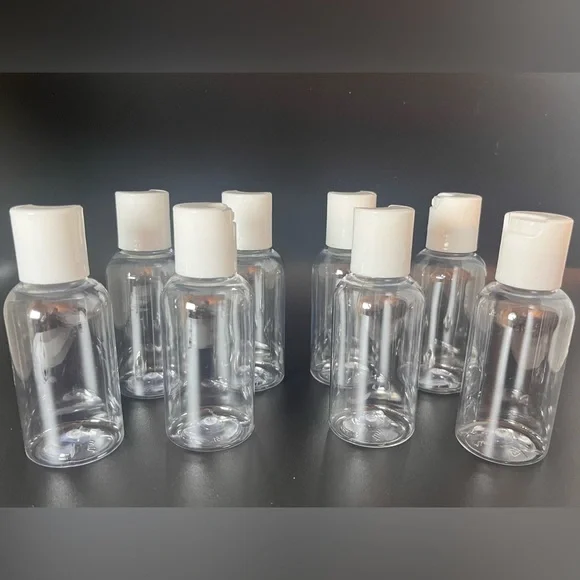Vacation Travel  Bottles 2 oz Plastic