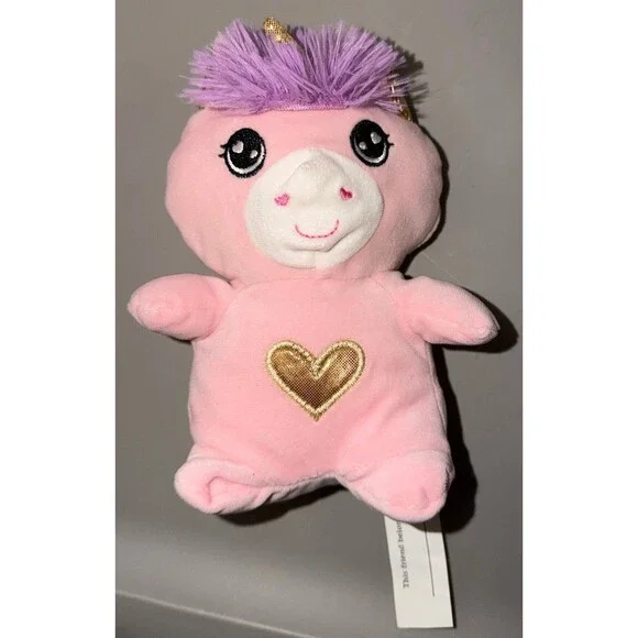 Pixie Crush Snug A Babies Pink Unicorn Plush