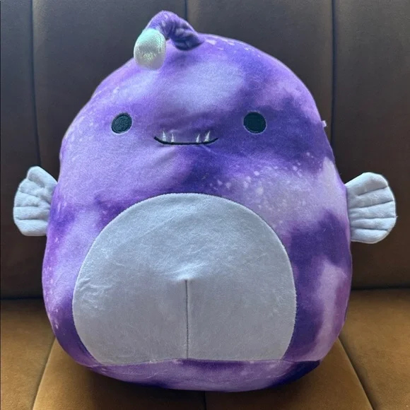 Squishmallows Easton the Angler Fish Tie-Dye Plush 11”