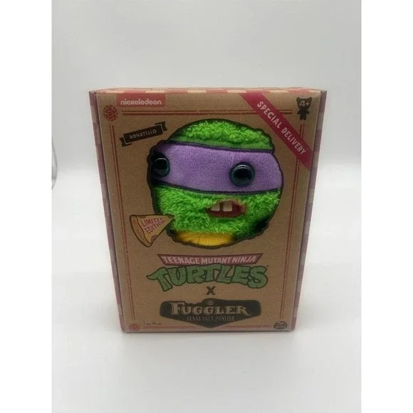 TMNT x Fuggler Donatello Limited Edition Plush Funny Ugly Monster‎ Ninja Turtles
