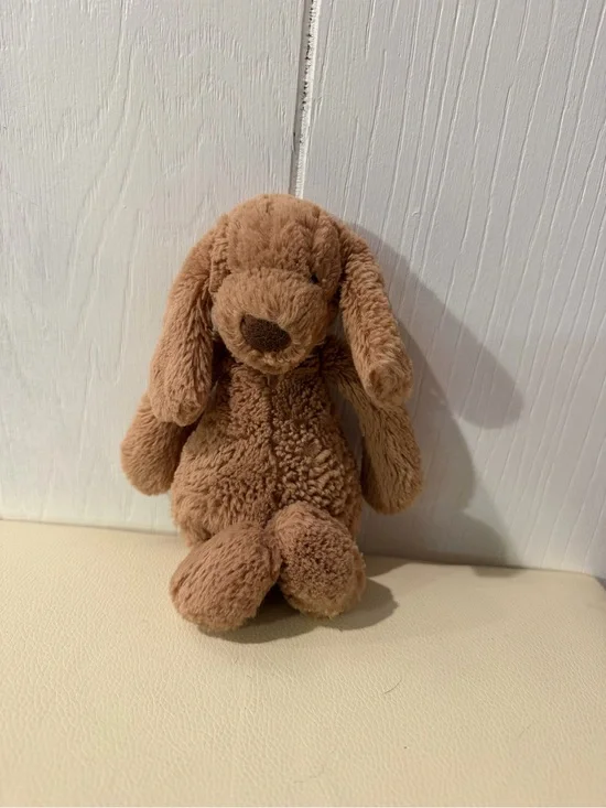Jellycat Tan Brown Plush Puppy Dog Toy