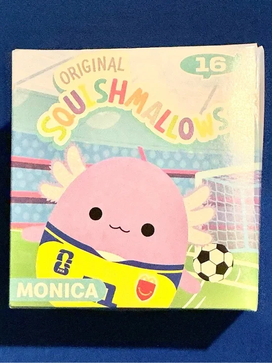 FIFA McDonald's Happy Meal Toy FIFA Original Squishmallows Monica #16 NEW IN BOX