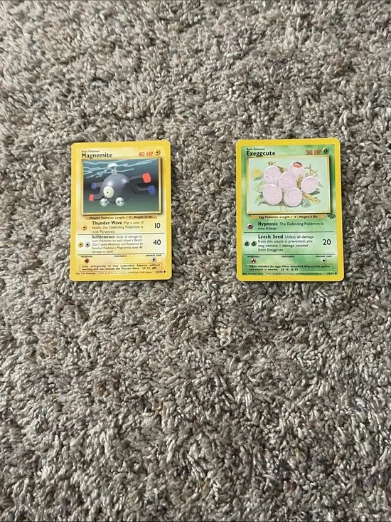 Lot of 2 Base Set Pokemon Cards