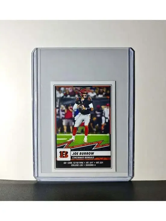 Joe Burrow 2025 Panini NFL #120 Sticker Cincinnati Bengals