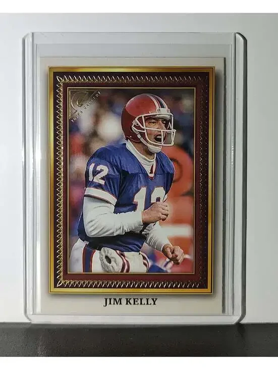 Jim Kelly 2023 Topps Gallery NFL #PG-9 Card Buffalo Bills