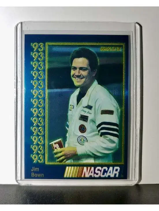 Jim Bown 1993 Maxx Premier Plus Racing #77 NASCAR Card Bown Racing