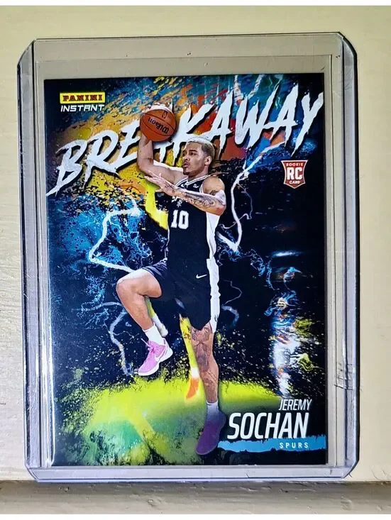 Jeremy Sochan 2022-23 Panini NBA Breakaway #24 Rookie Basketball Card 1/2304