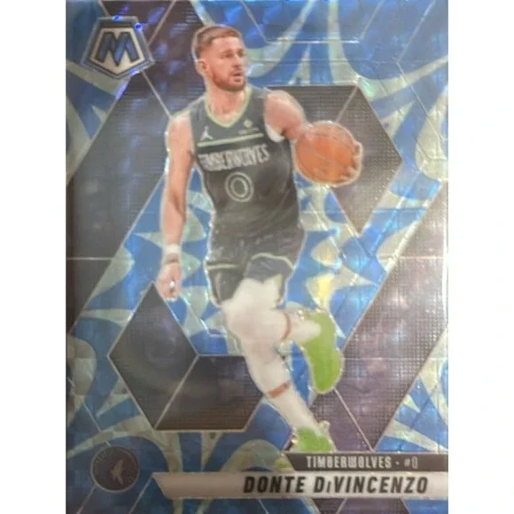 2024 Panini Mosaic #73 Donte DiVincenzo Reactive‎ Blue Mosaic