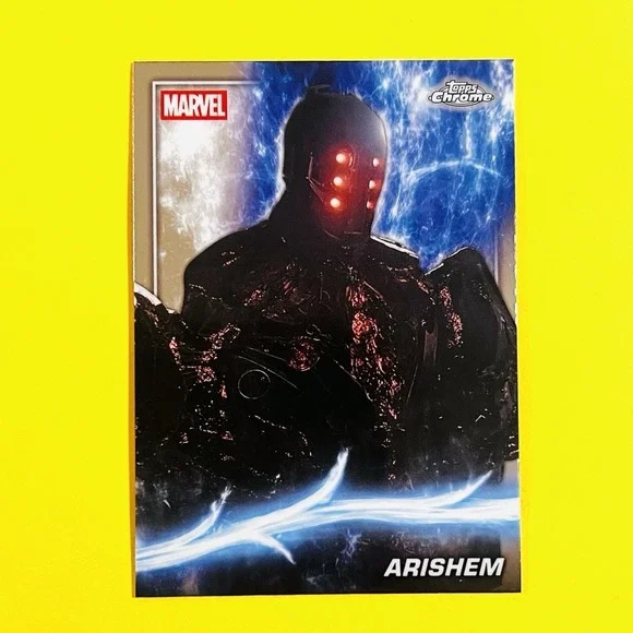 2025 Topps‎ Chrome Marvel Studios Arishem #127 Phase Four Eternals