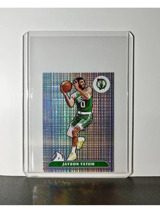 Jayson Tatum 2024-25 Panini NBA #123 Sticker Card Boston Celtics