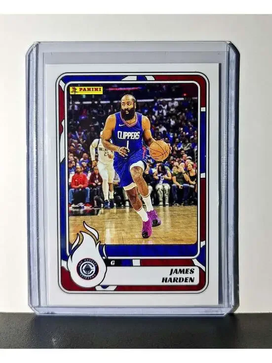 James Harden 2024-25 Panini NBA #42 Sticker Card Los Angeles Clippers