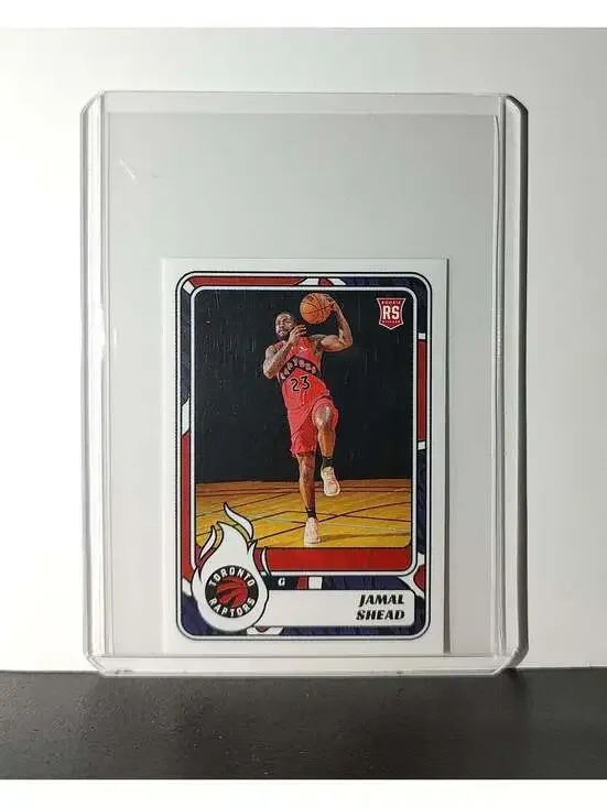 Jamal Shead 2024-25 Panini NBA #278 Sticker Card Toronto Raptors