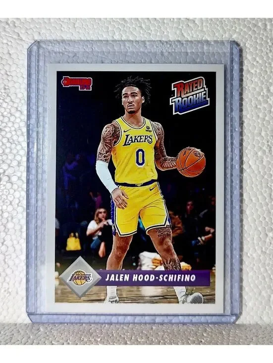 Jalen Hood-Schifino 2023-24 Panini NBA #33 Rated Rookie Retro Card Lakers 1/715