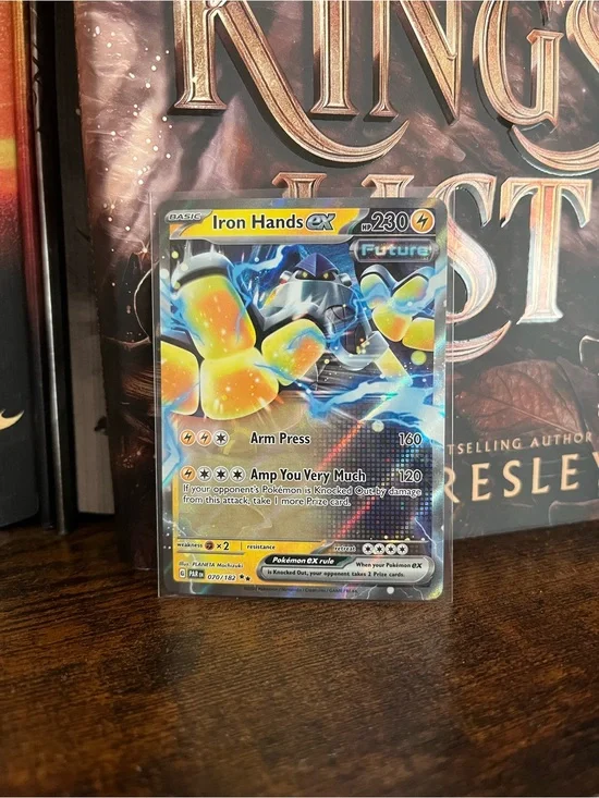 Iron Hands ex Pokemon Paradox Rift Double Rare 070/182