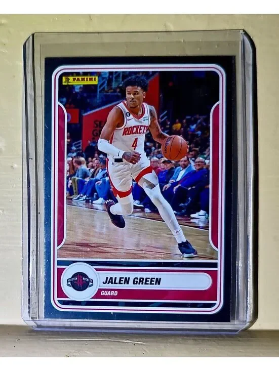 Jalen Green 2023-24 Panini NBA #26 Silver Foil Card Houston Rockets