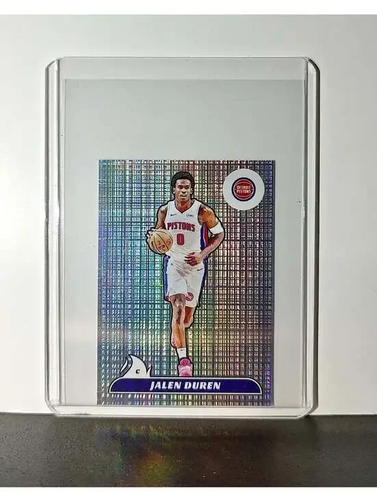 Jalen Duren 2024-25 Panini NBA #189 Sticker Card Detroit Pistons