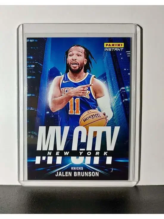 Jalen Brunson 2024-25 Panini MyCity NBA #16 Basketball Card NY Knicks 1/268