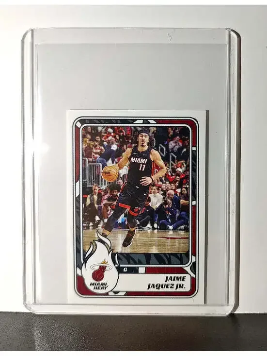 Jaime Jaquez Jr. 2024-25 Panini NBA #208 Sticker Card Miami Heat