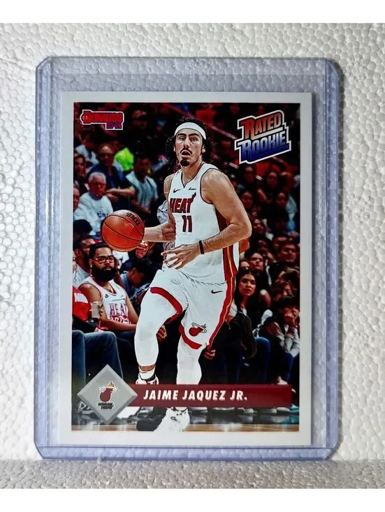Jaime Jaquez Jr. 2023-24 Panini NBA #2 Rated Rookie Retro Card Miami Heat 1/715