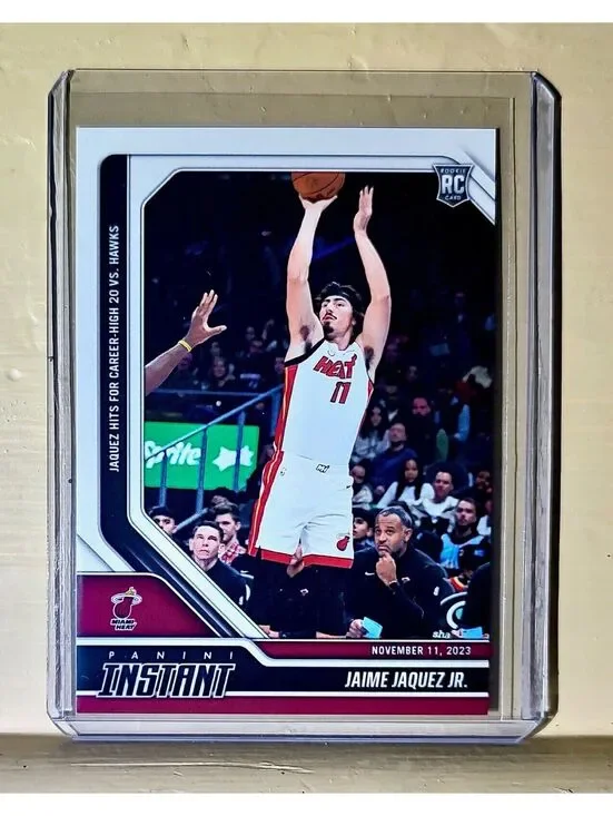 Jaime Jaquez Jr. 2023-24 Panini #63 NBA Rookie Basketball Card Heat 1 of 183