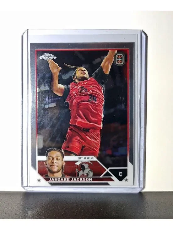 Jahzare Jackson 2023-24 Topps Chrome Overtime #40 Card City Reapers