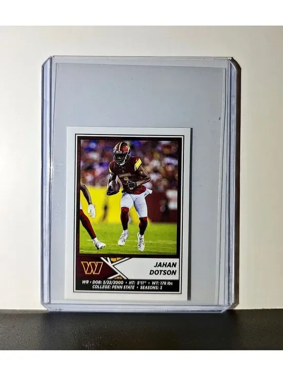 Jahan Dotson 2024 Panini NFL Sticker #350 Washington Commanders