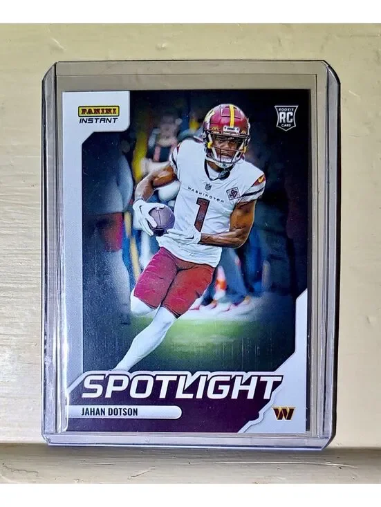 Jahan Dotson 2022 NFL Panini #9 Spotlight Rookie Football Card 1/603
