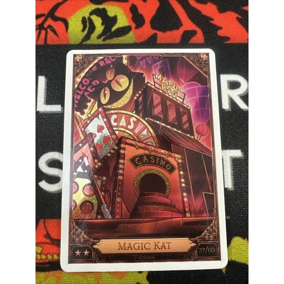 Hazbin Hotel Season 2 1st Edition Magic Kat 27/60 Premium Foil NM TCG