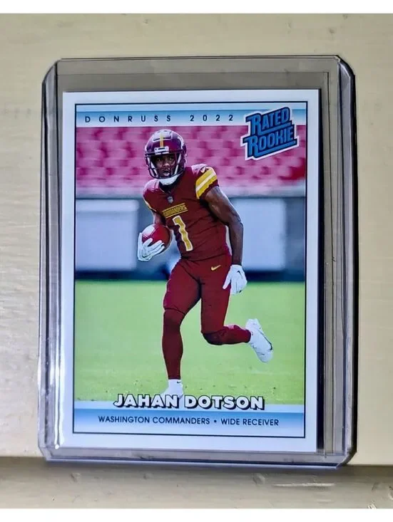 Jahan Dotson 2022 NFL Panini #9 Rated Rookie Retro Football Card 1/4094