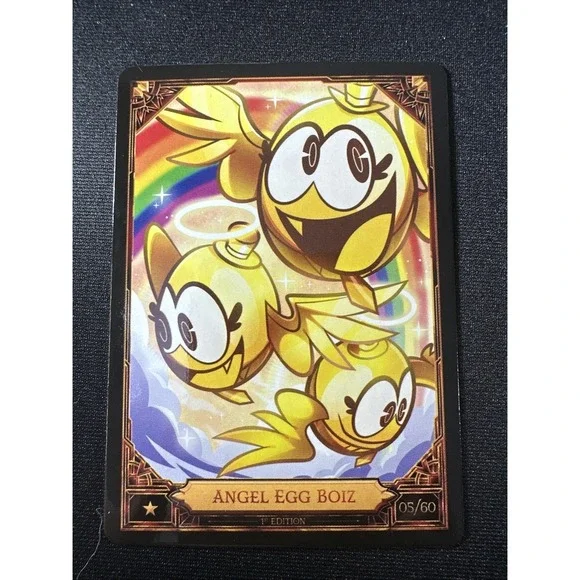 Hazbin Hotel Season 2 1st Edition Angel Egg Boiz 05/60 Non-Foil NM TCG