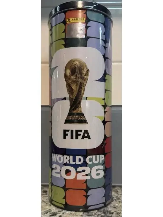 Panini World Cup 2026 Sticker Collection Tin Starter Kit Album Online Exclusive