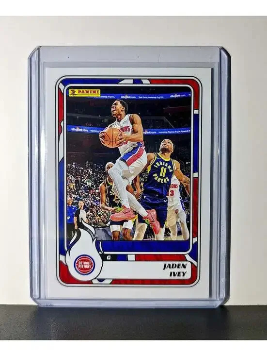 Jaden Ivey 2024-25 Panini NBA #17 Sticker Card Detroit Pistons